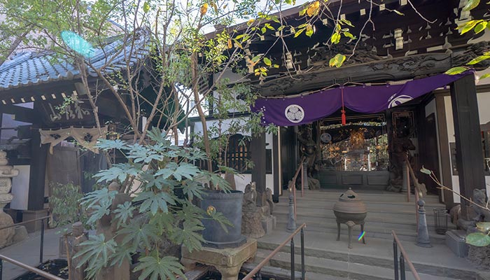 東京都文京区にある法真寺会館の外観写真