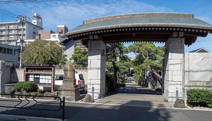 東京都江戸川区にある善慶寺ホール 常照殿の外観写真