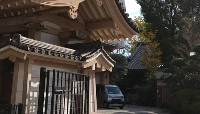 東京都渋谷区にある諦聴寺の外観写真