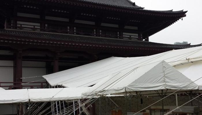 東京都港区にある増上寺の外観写真